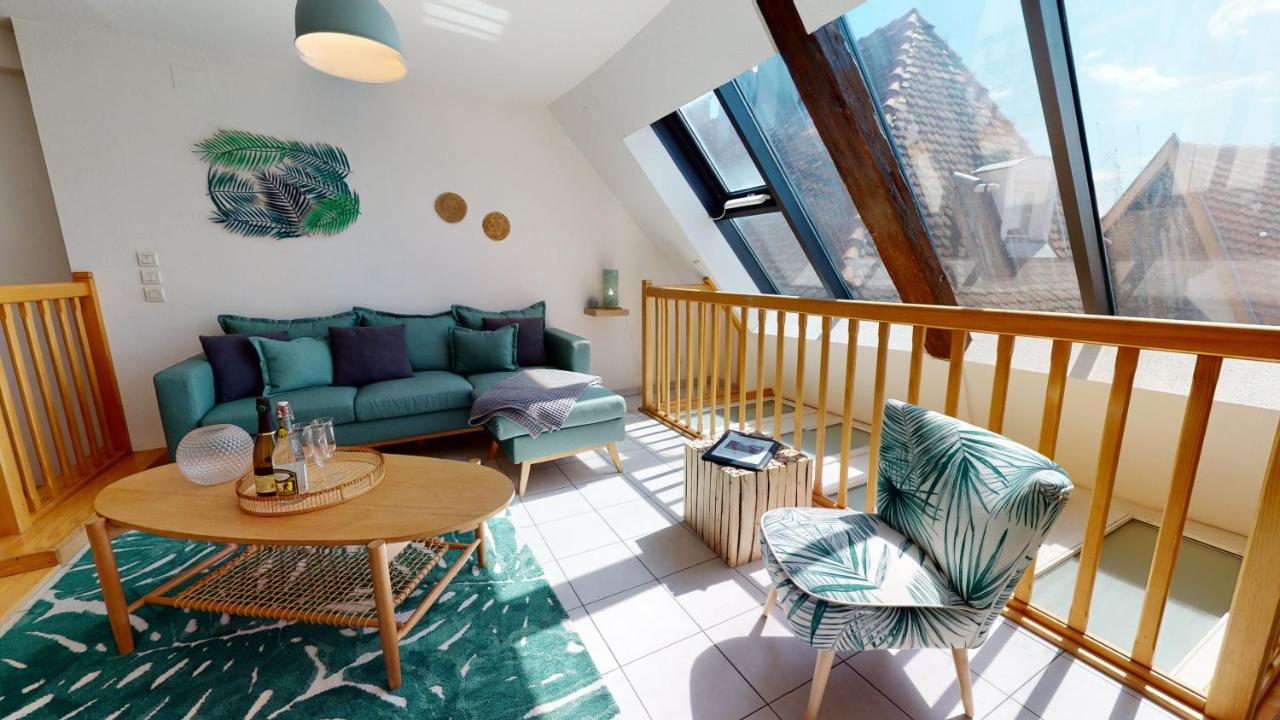 Duplex Des Dominicains - 1 Parking Gratuit - Hypercentre 6 Personnes Apartment Colmar Luaran gambar