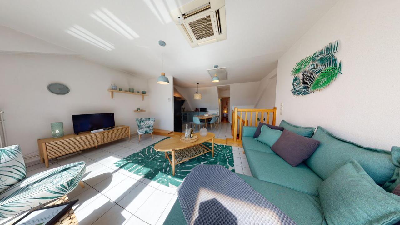 Duplex Des Dominicains - 1 Parking Gratuit - Hypercentre 6 Personnes Apartment Colmar Luaran gambar