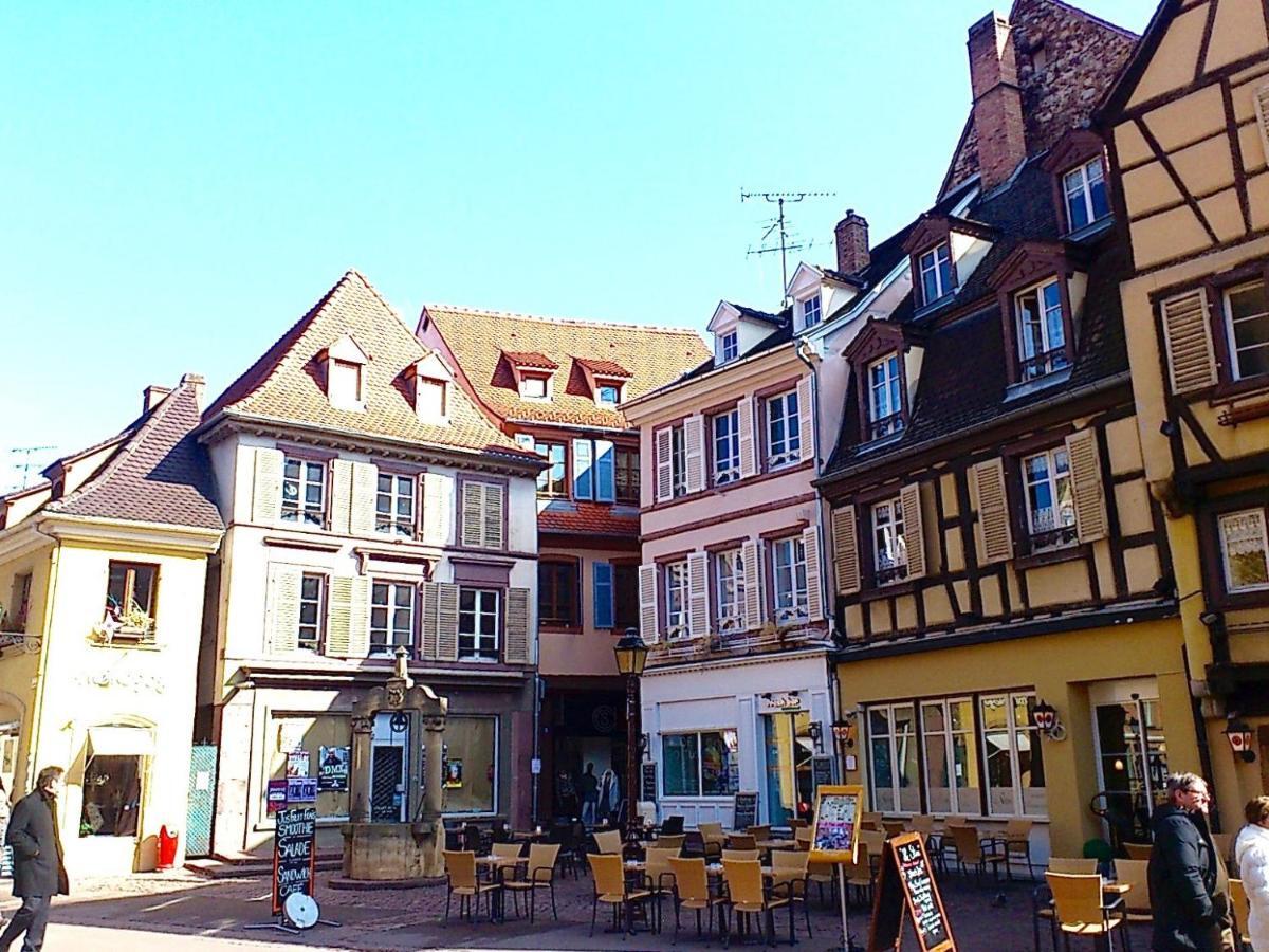 Duplex Des Dominicains - 1 Parking Gratuit - Hypercentre 6 Personnes Apartment Colmar Luaran gambar